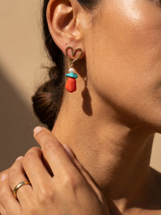 Heart of Summer Eearrings