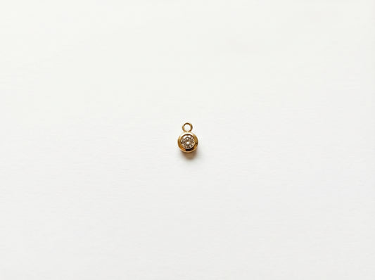 Crystal Dot Charm