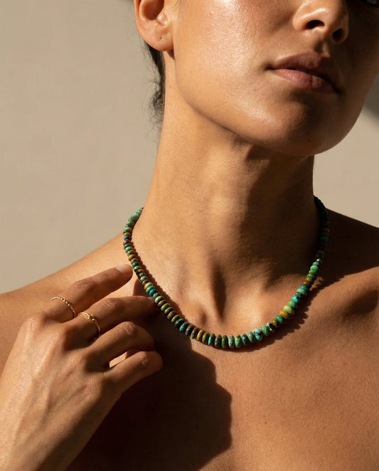 Azure Turquoise Earth Necklace