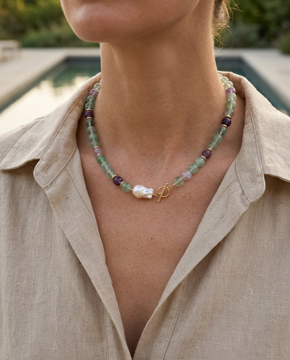 Florisa Pearl Necklace