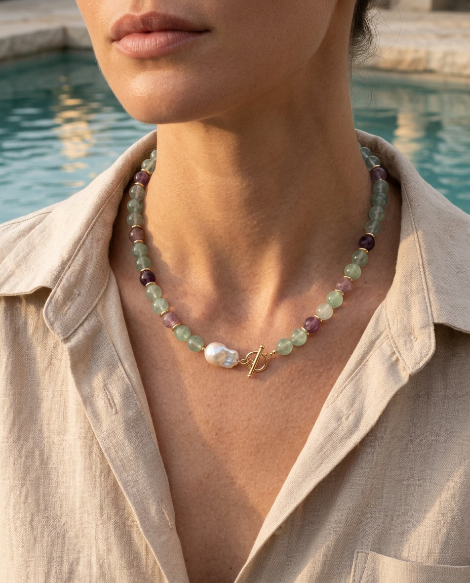 Florisa Pearl Necklace