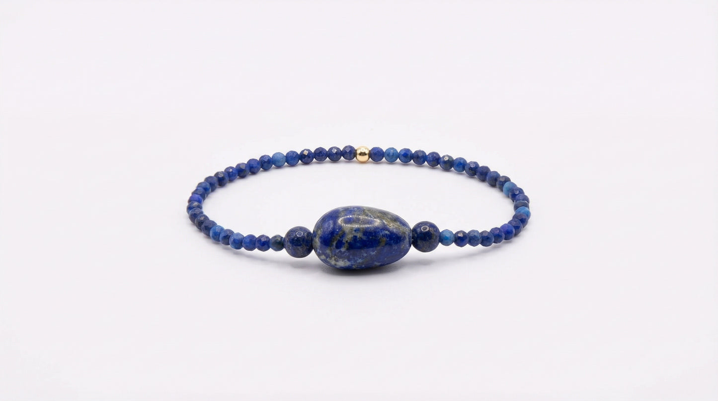 Lapis Mini Bracelet