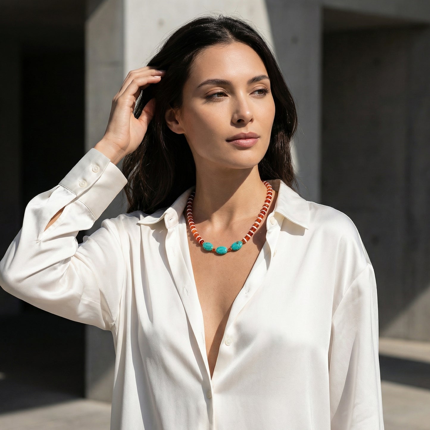 Sahara Turquoise Necklace
