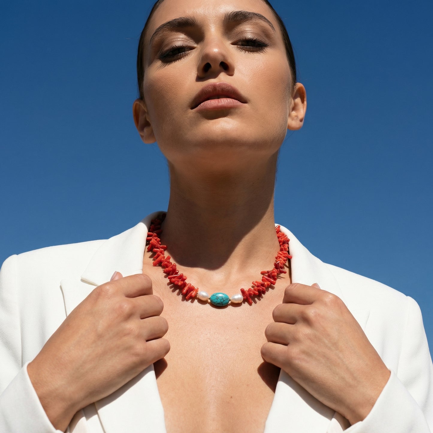 Solea Turquoise Aura Necklace