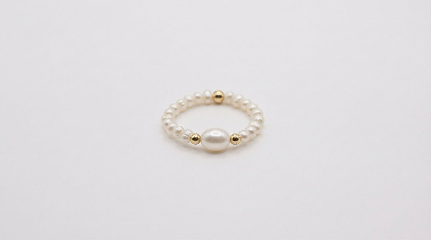 Single Pearl Ring