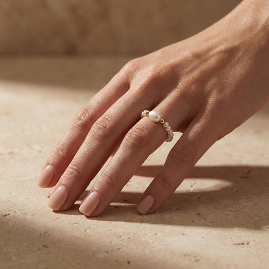 Single Pearl Ring