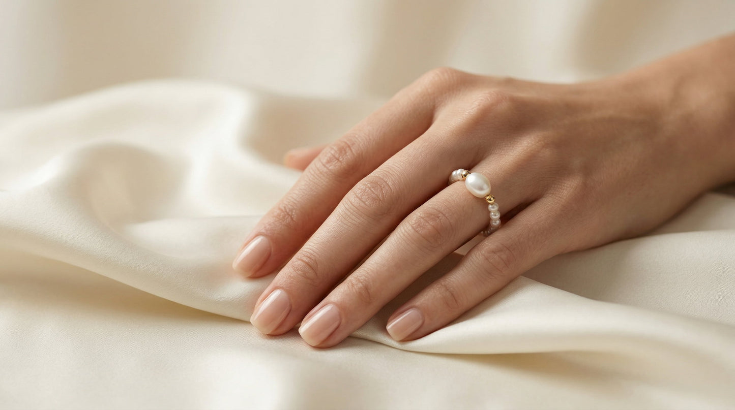 Single Pearl Ring