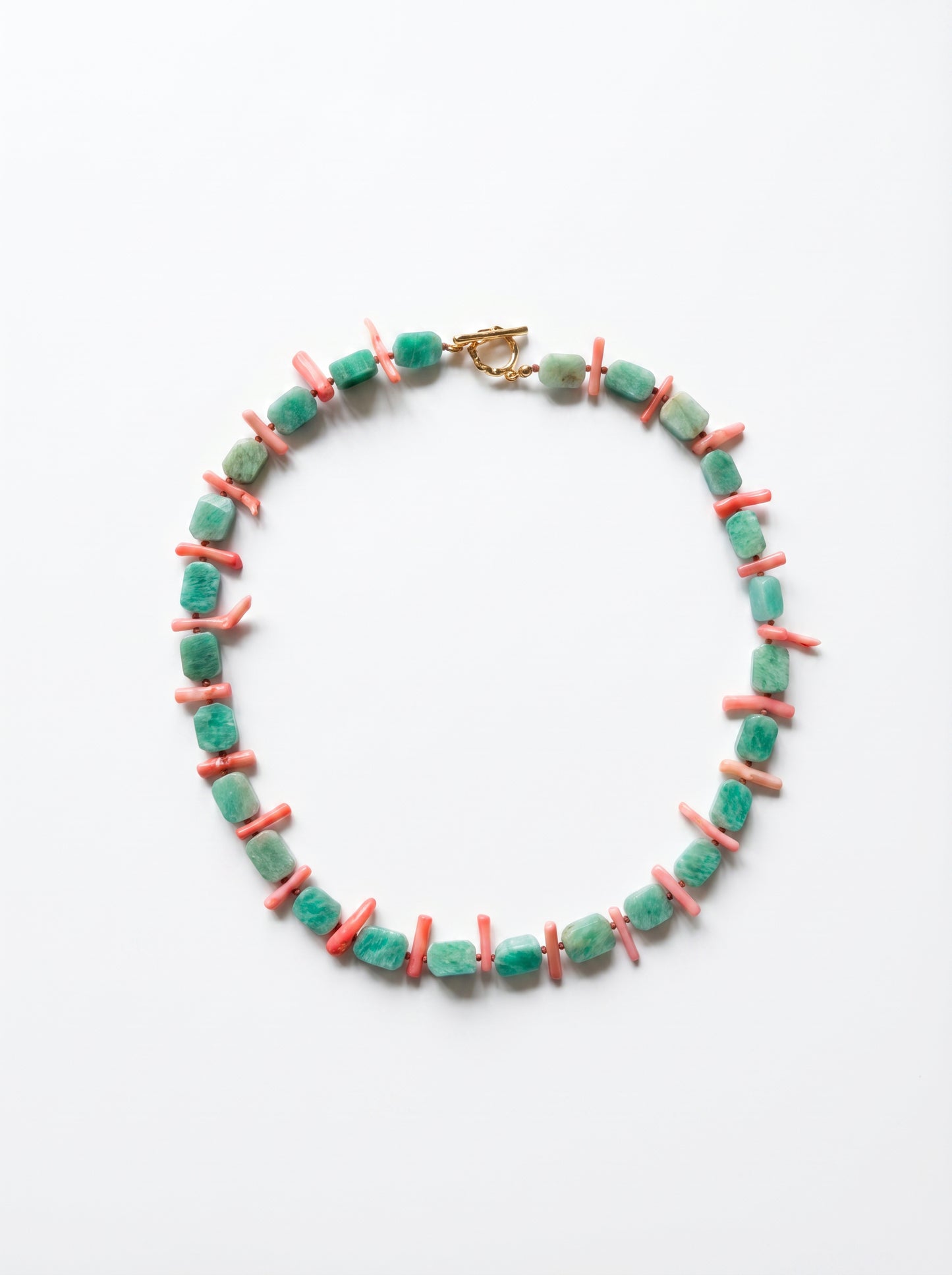 Amazonite Coral Necklace
