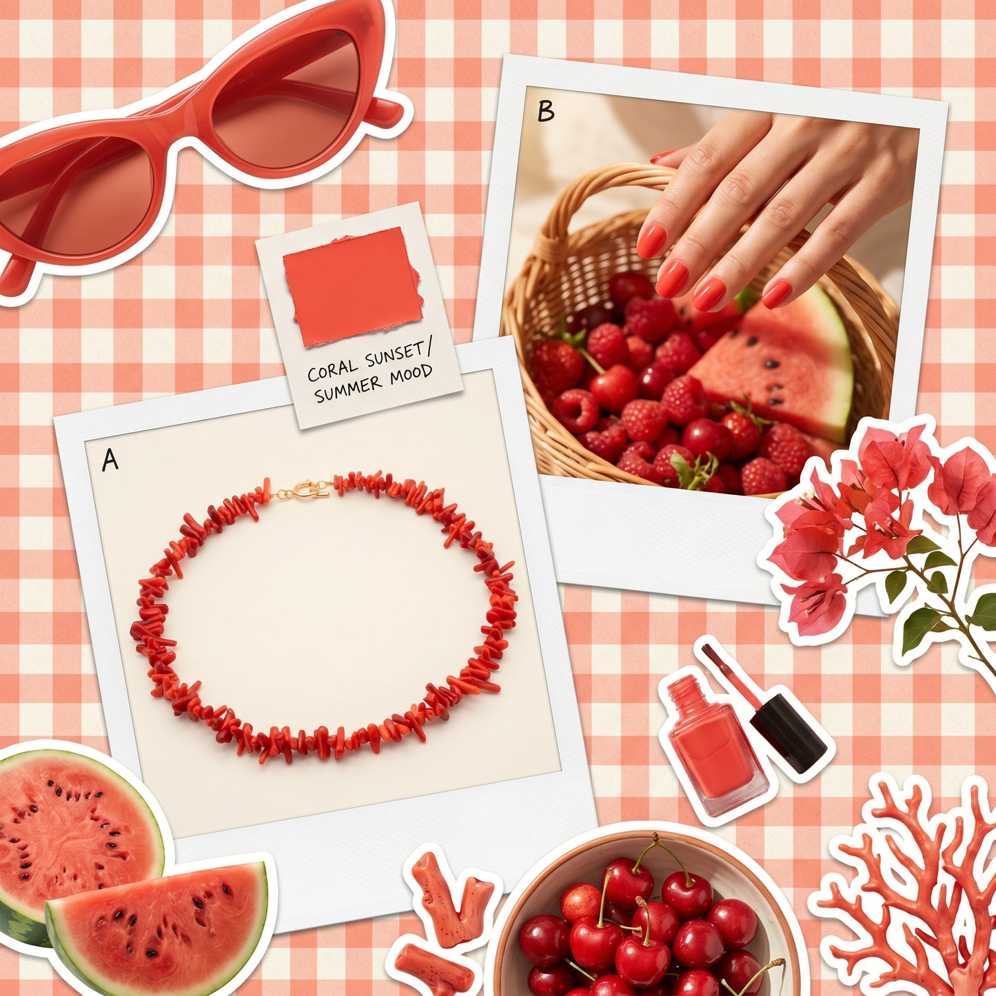 Red Coral Necklace