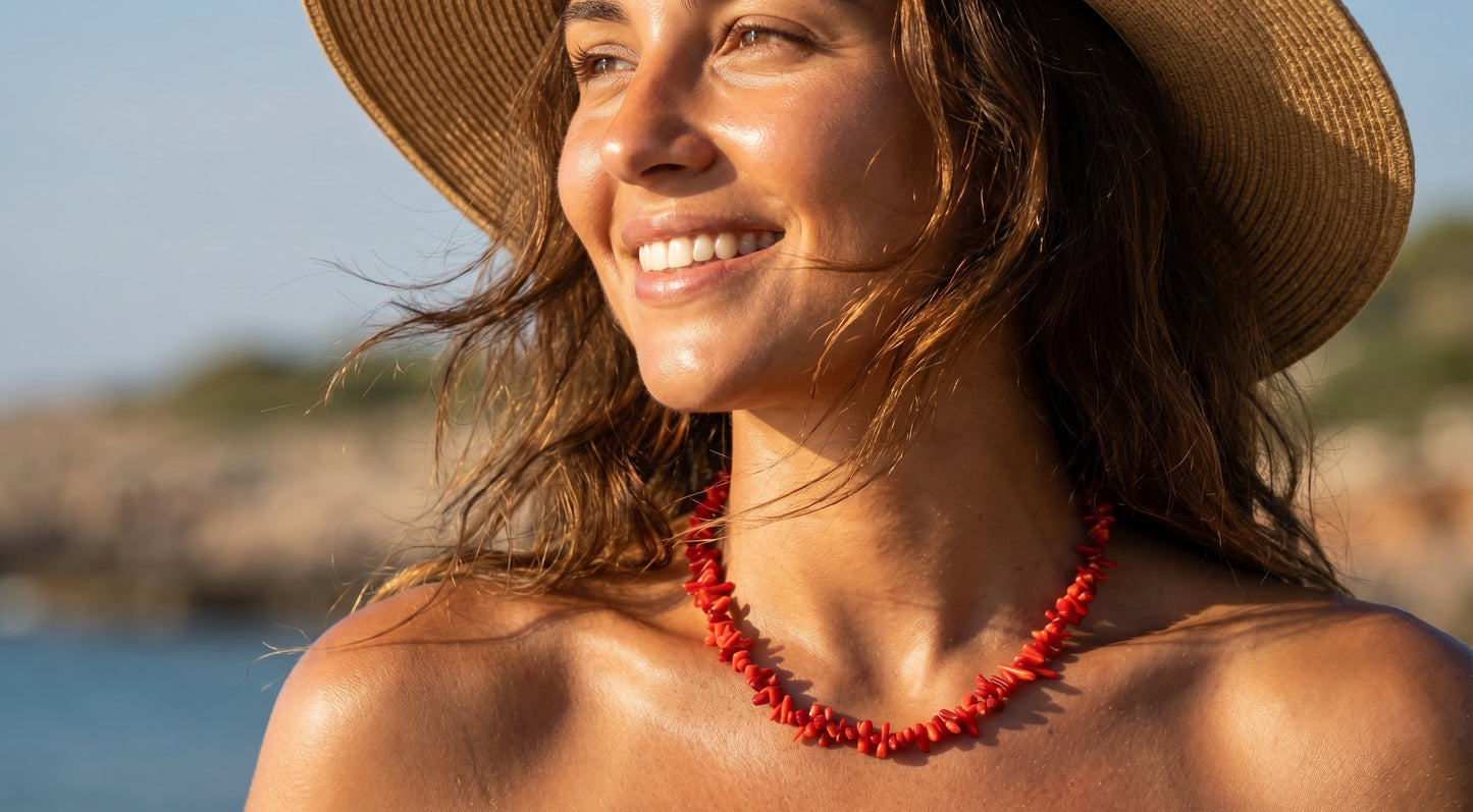 Red Coral Necklace
