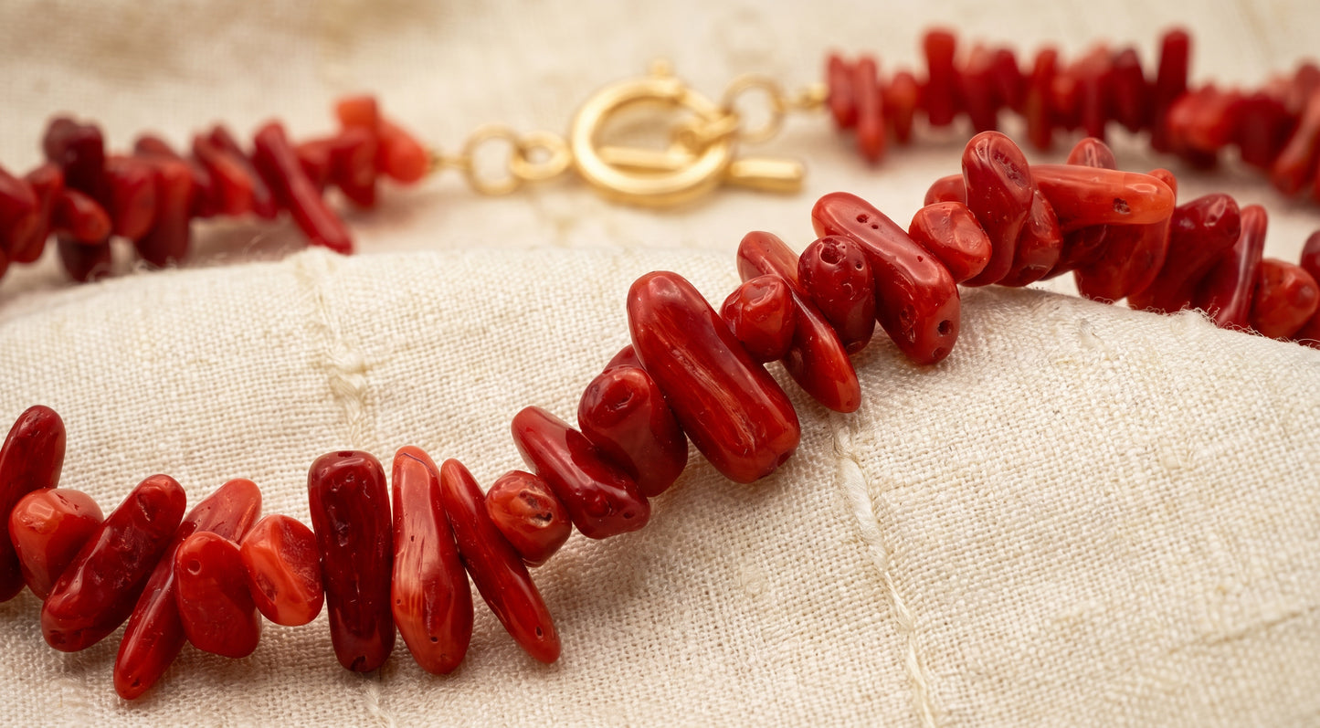 Red Coral Necklace