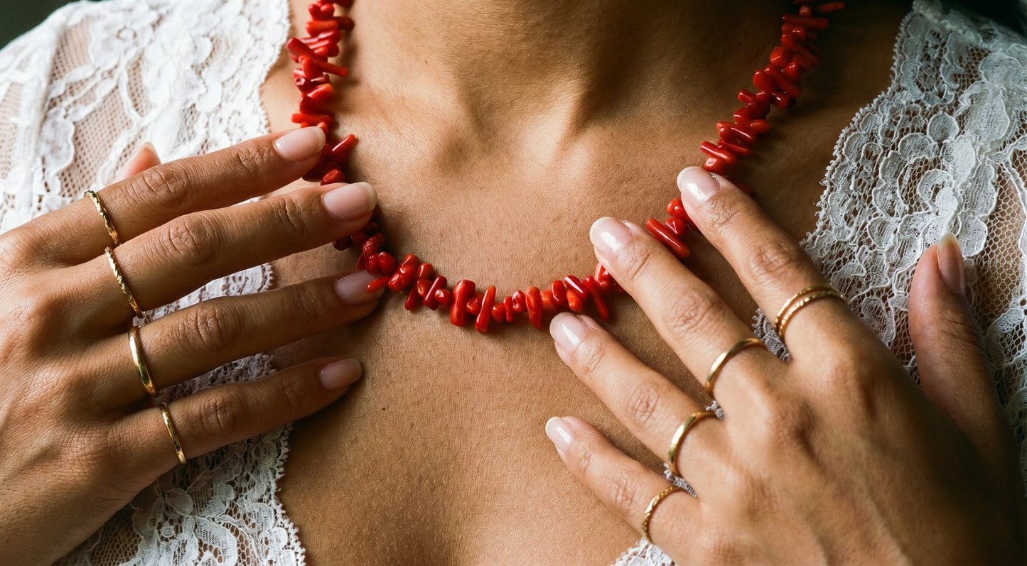 Red Coral Necklace