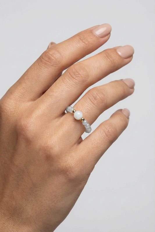 Aquamarine  Ring