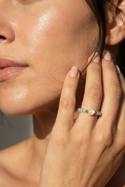 Aquamarine  Ring