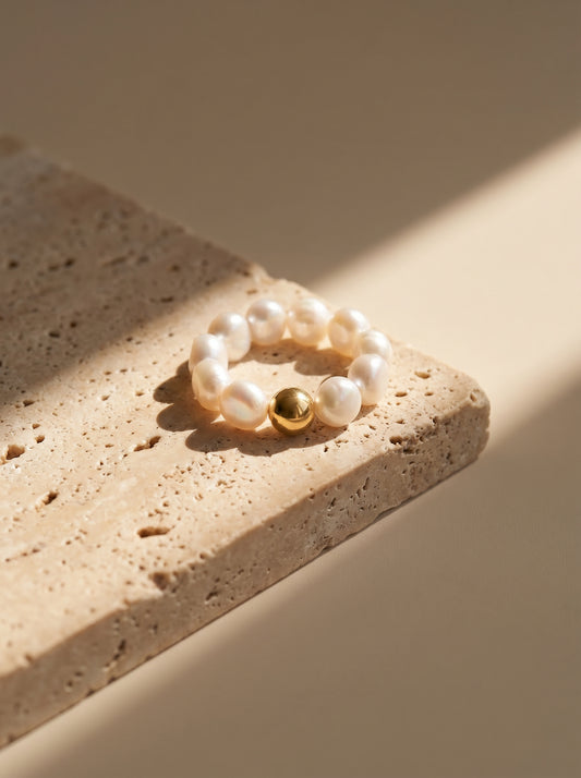 The Promise Baroque Pearl Ring