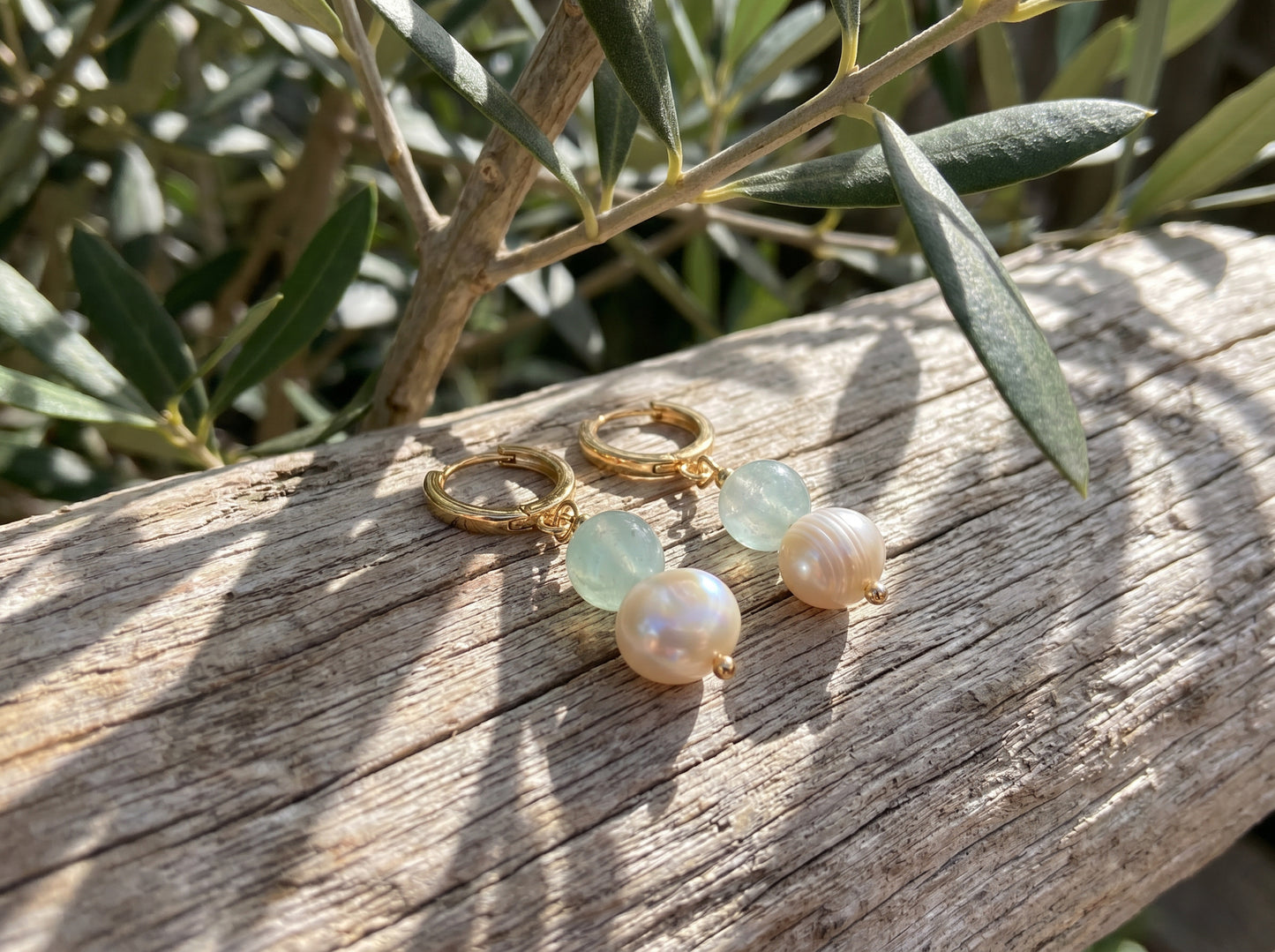 Lagoon Pearl Earrings