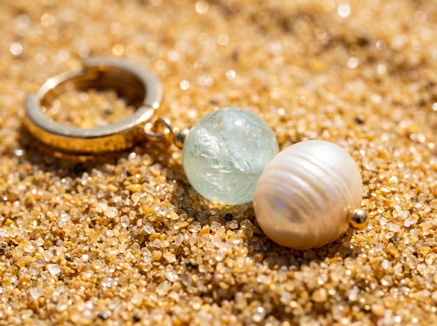 Lagoon Pearl Earrings