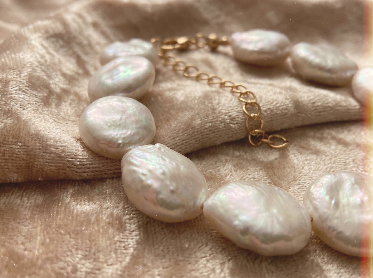 Coin Pearl Bracelet