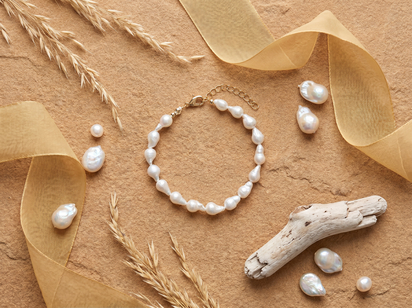 Baroque Pearl Bracelet