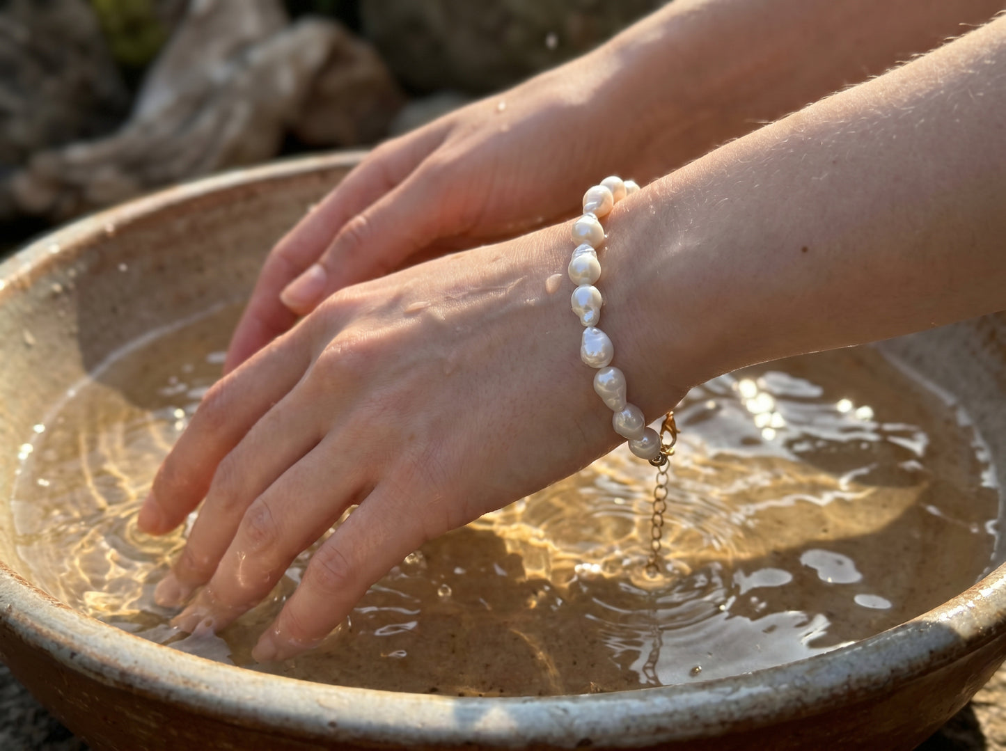 Baroque Pearl Bracelet