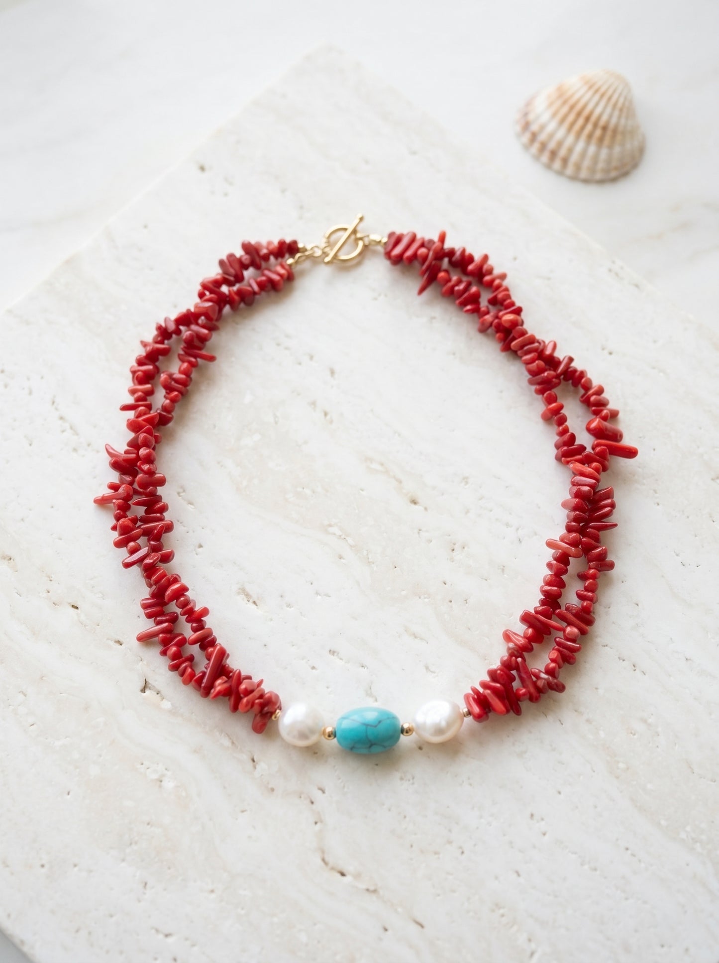 Coral Breeze Necklace