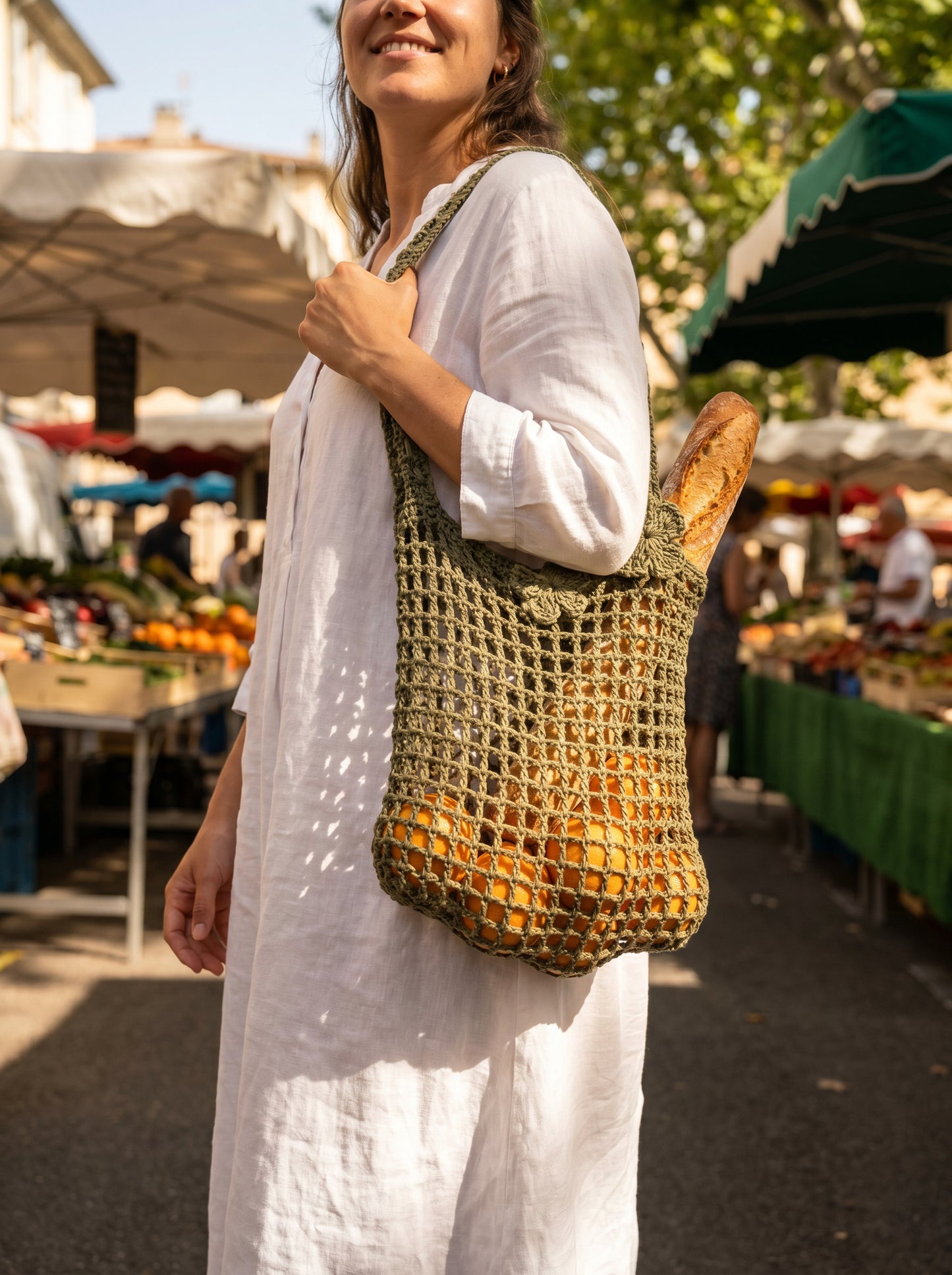 Olive Blossom Bag