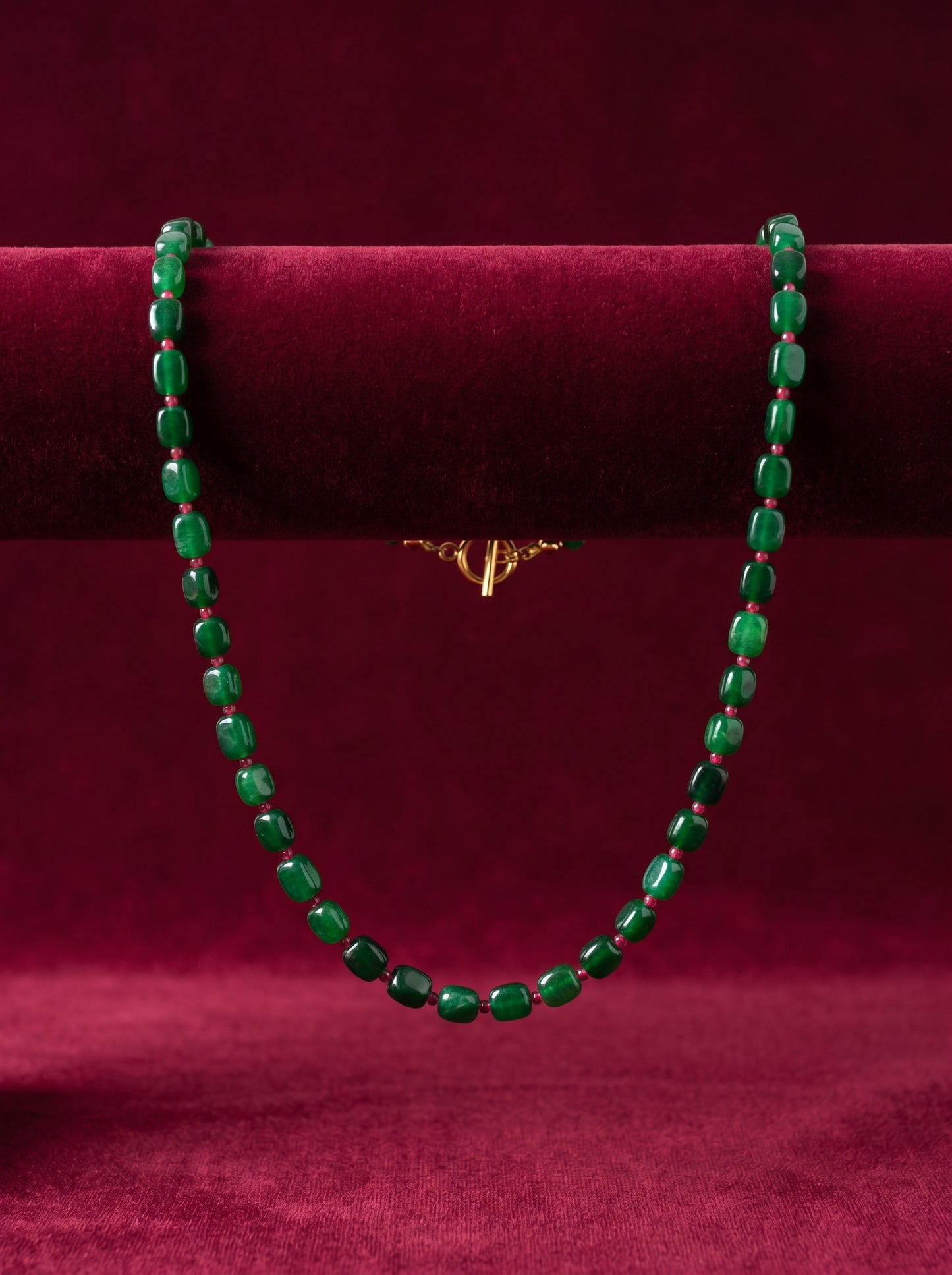 Verdant Flame Necklace