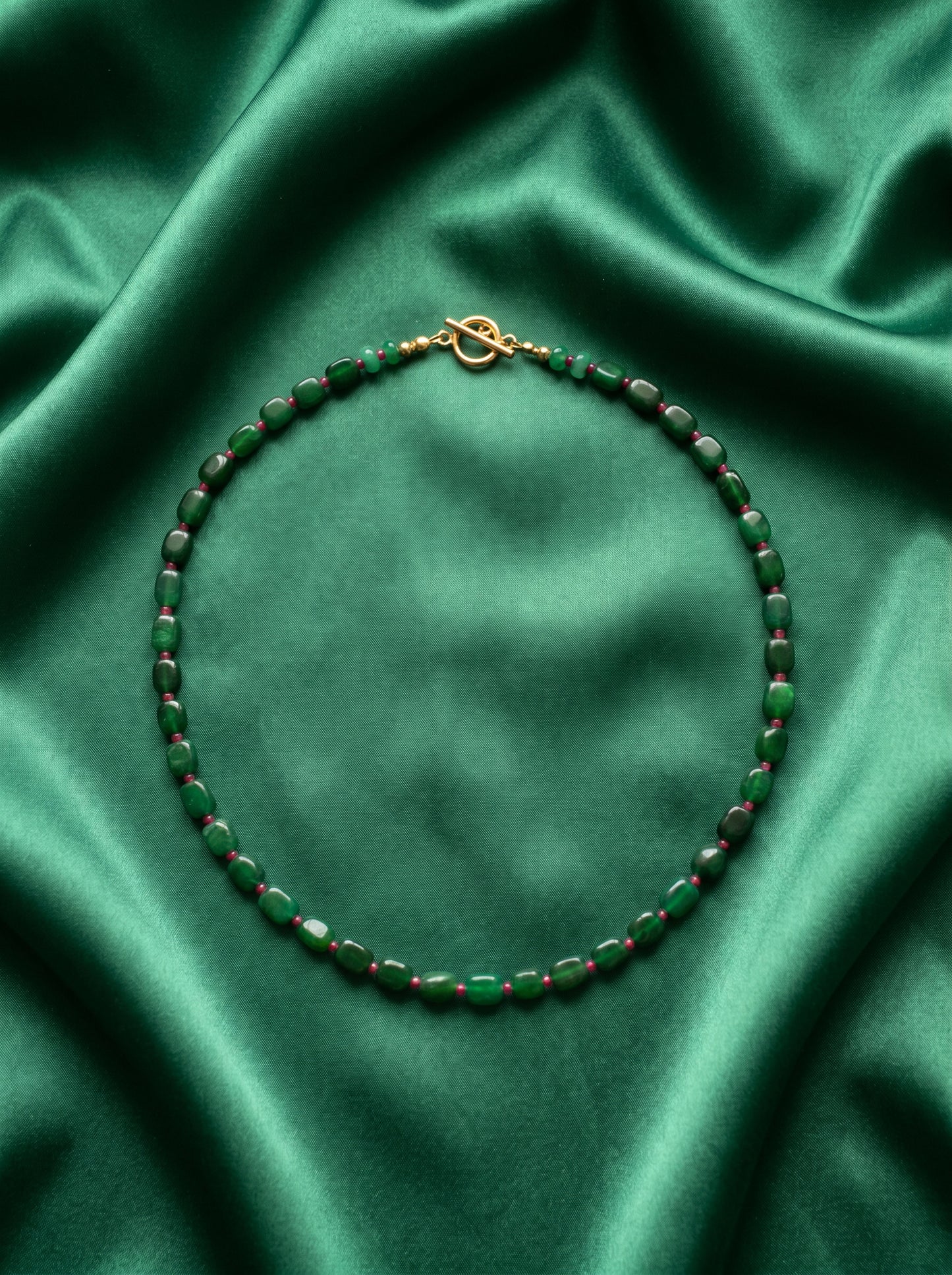 Verdant Flame Necklace