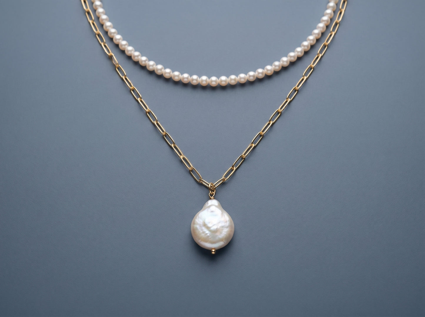 Coastal Pearl Necklace