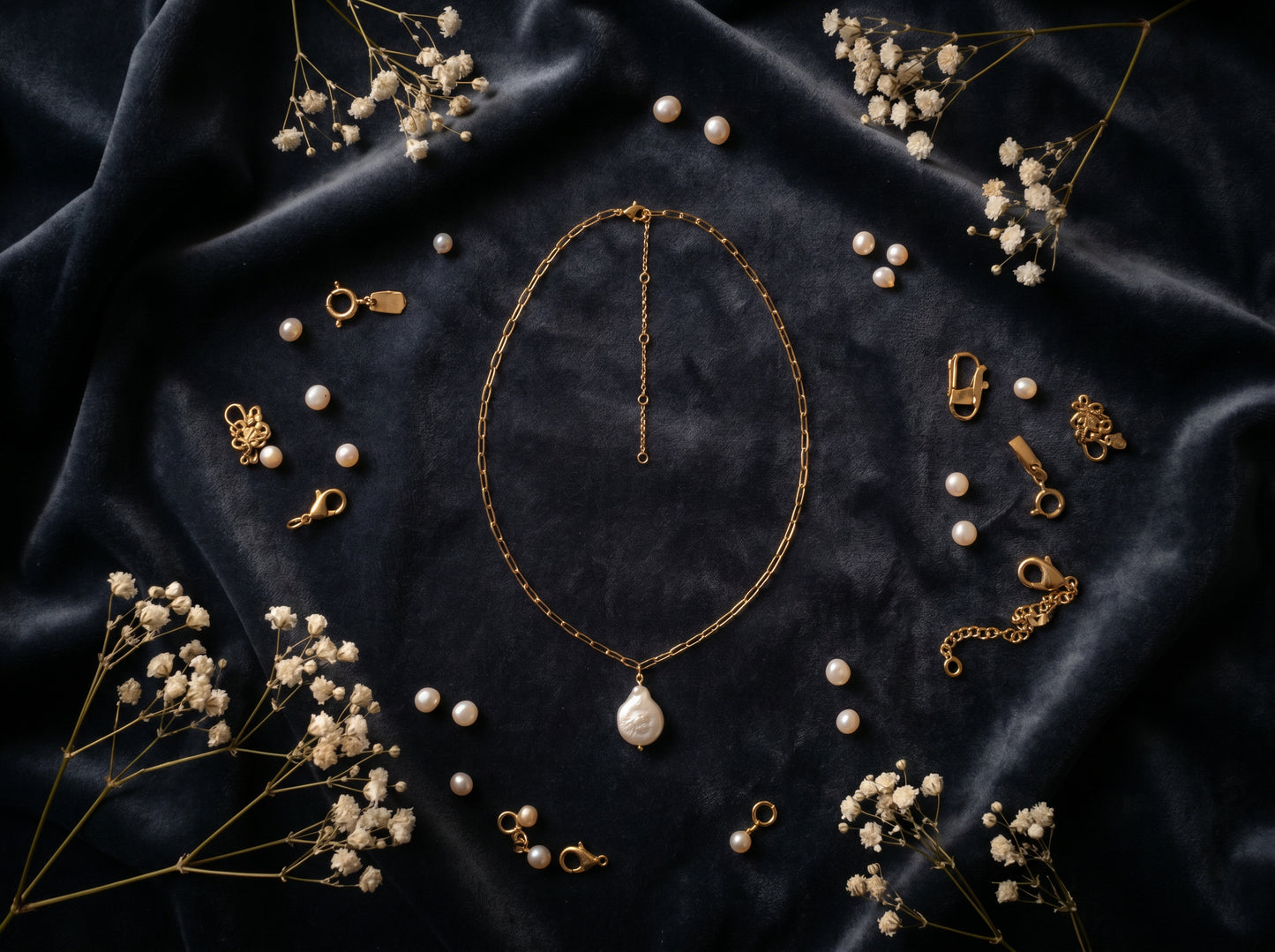 Coastal Pearl Necklace