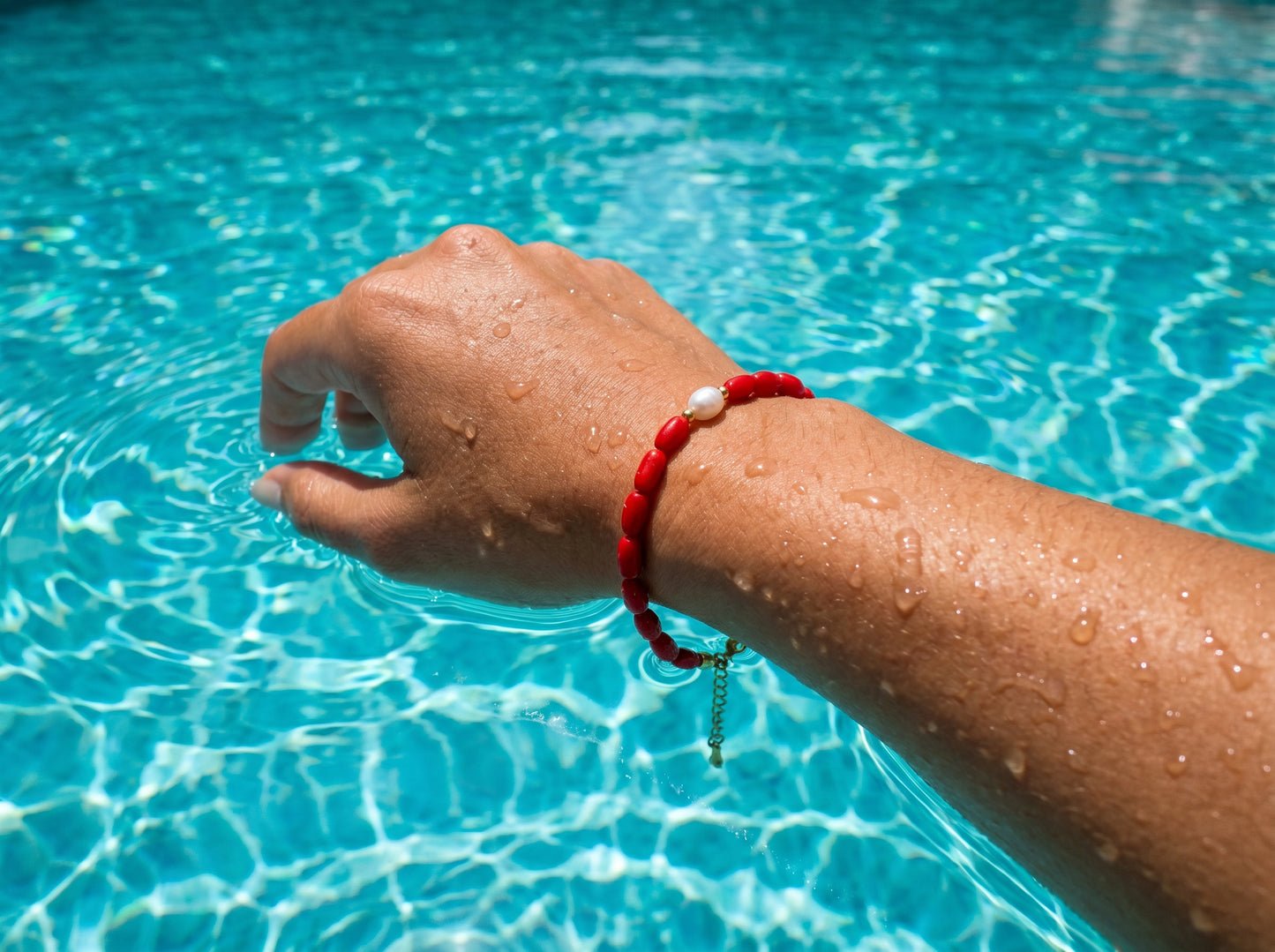 Red Coral Bracelet