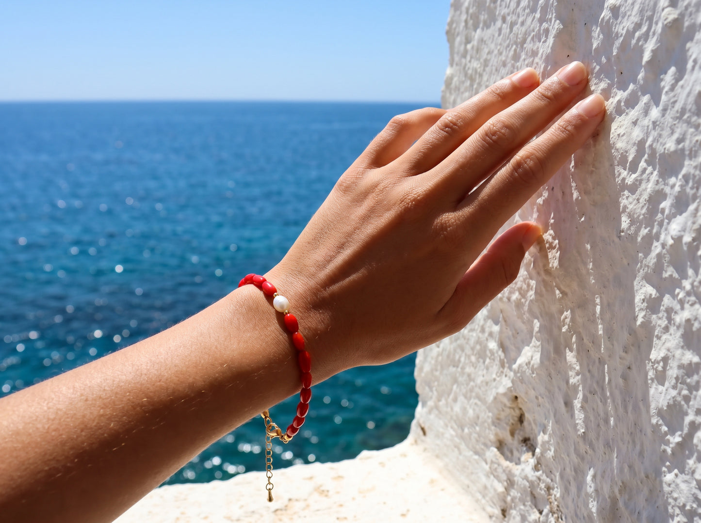Red Coral Bracelet