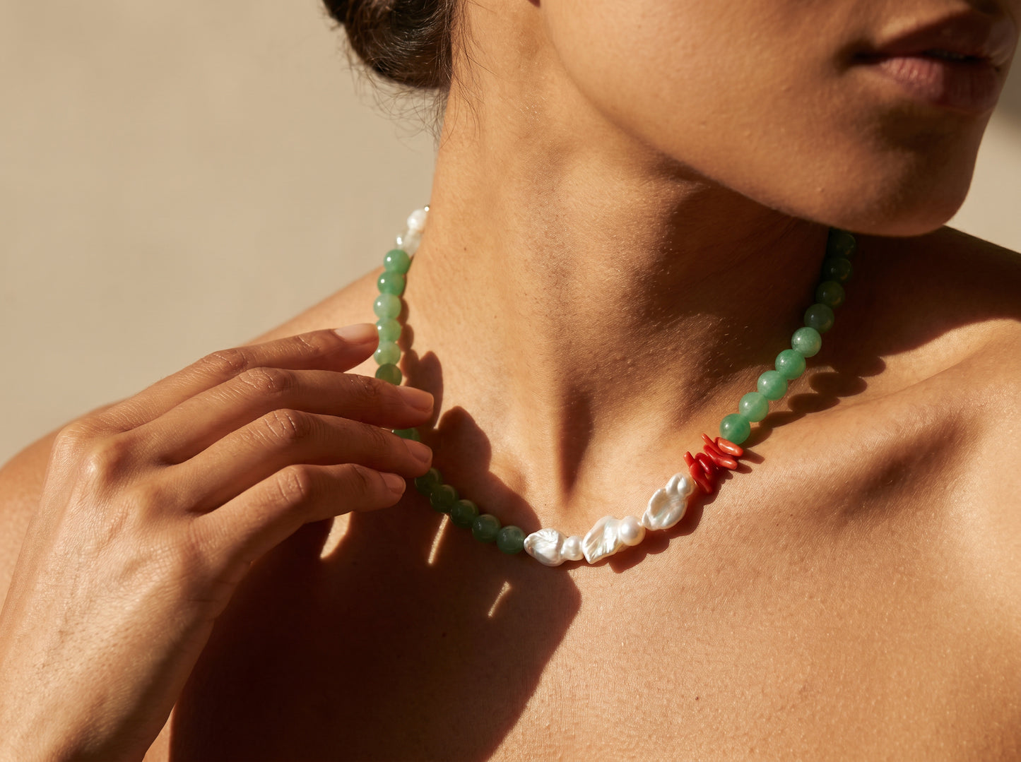 Aventurine Garden Necklace