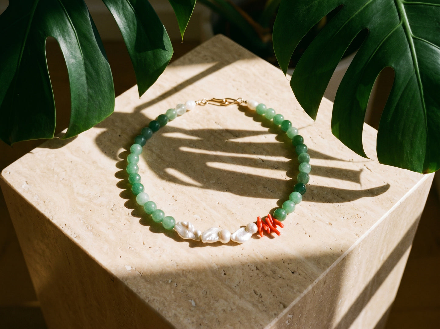 Aventurine Garden Necklace