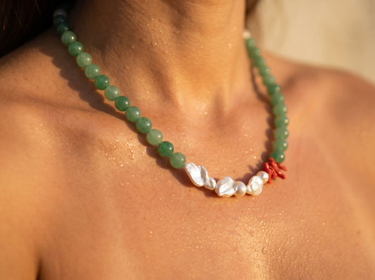 Aventurine Garden Necklace