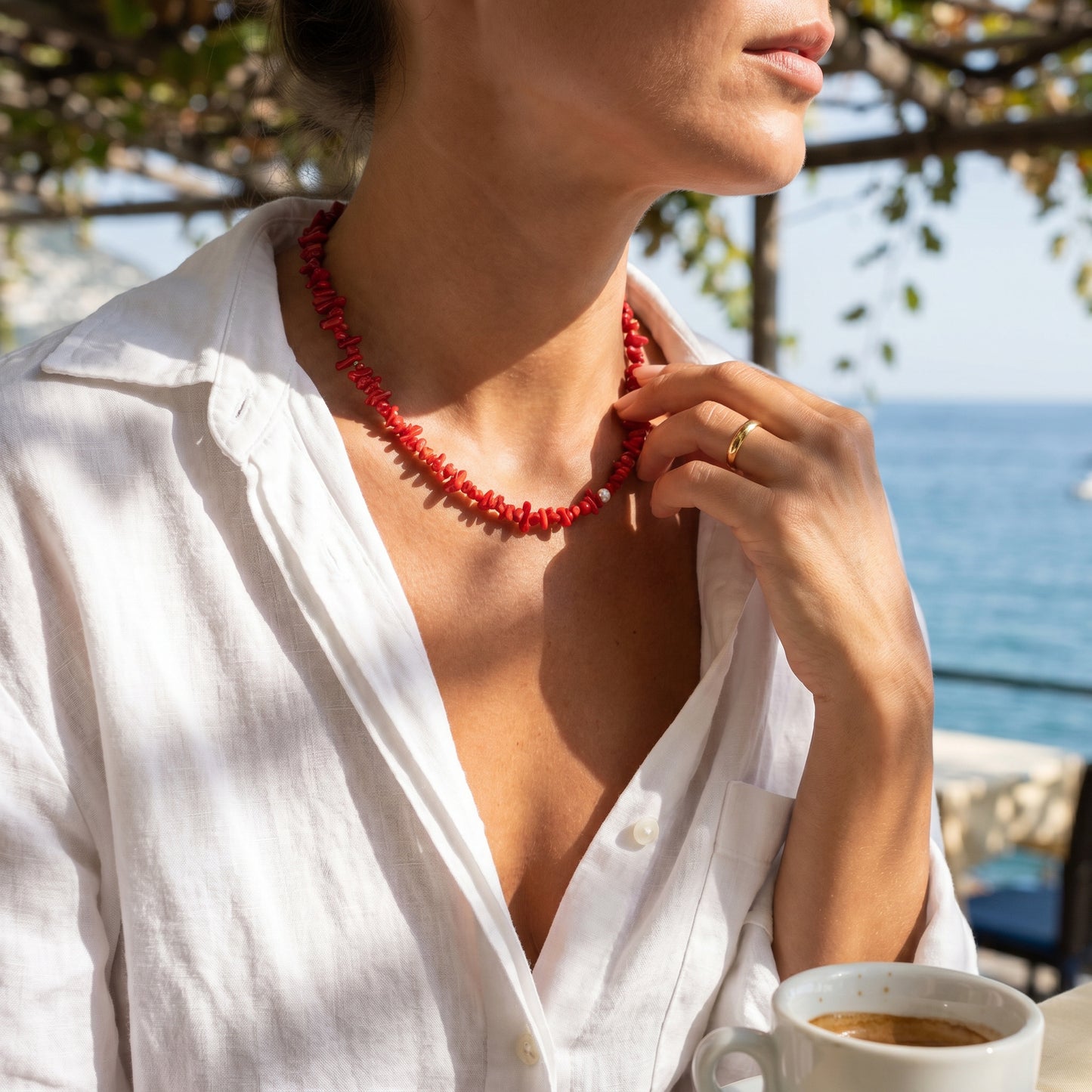 Red Coral Necklace