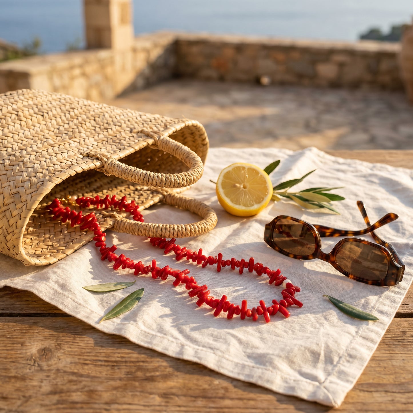 Red Coral Necklace