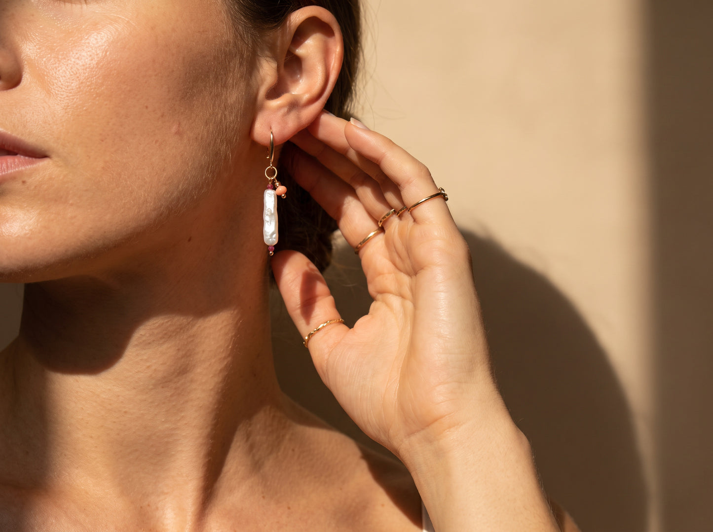 Coraline Pearl Earrings