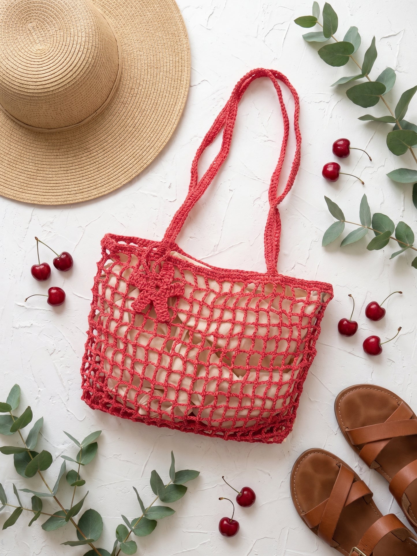 Coral Tide Tote Bag