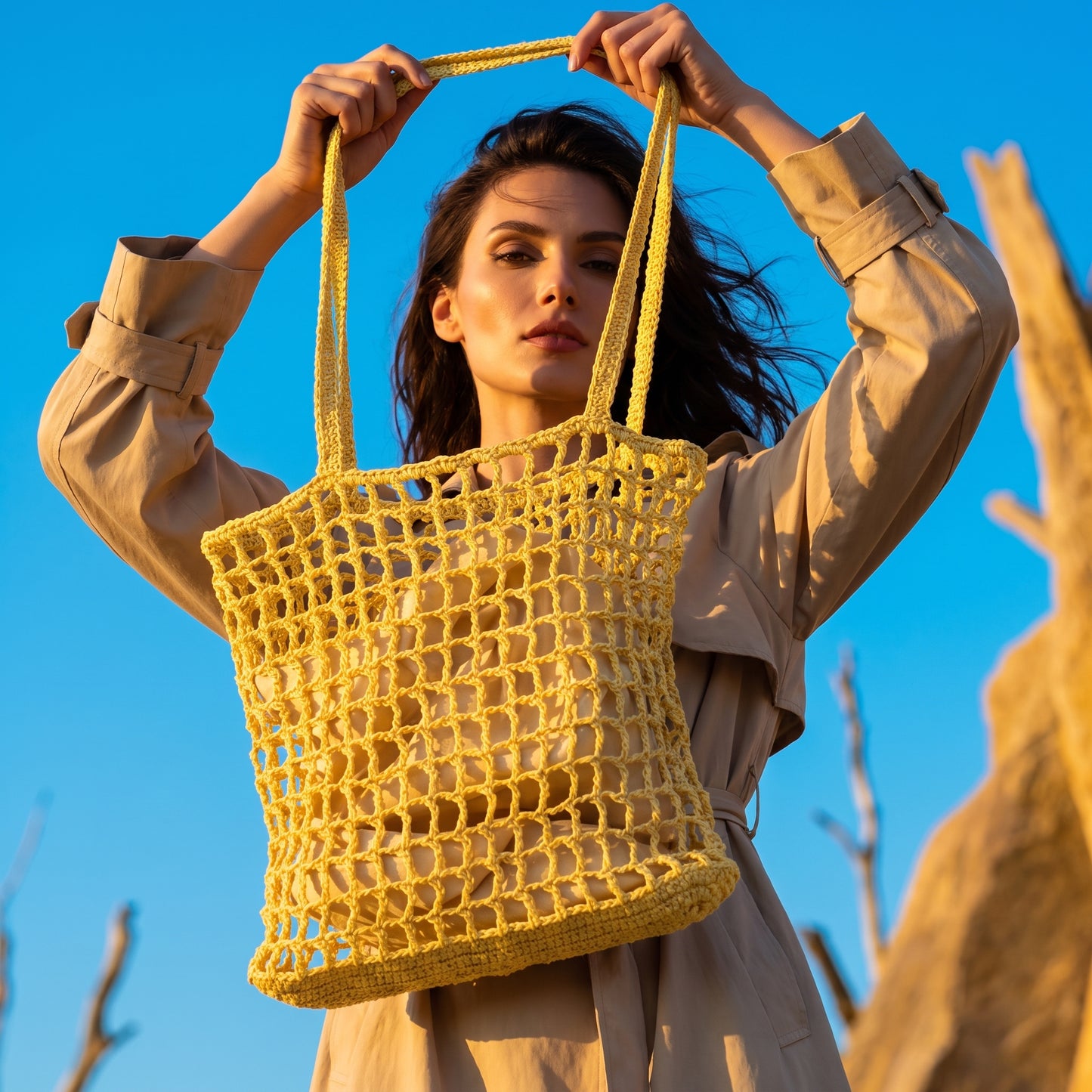 Butter Yellow Tote Bag