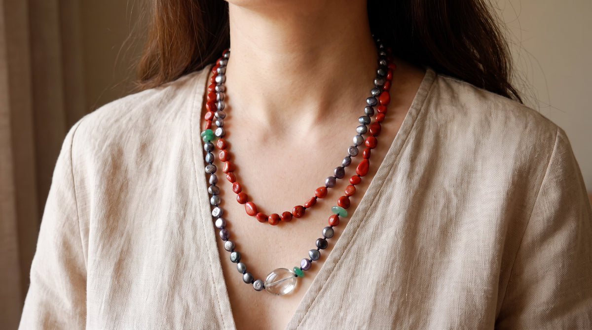 Mosaic Tide Necklace