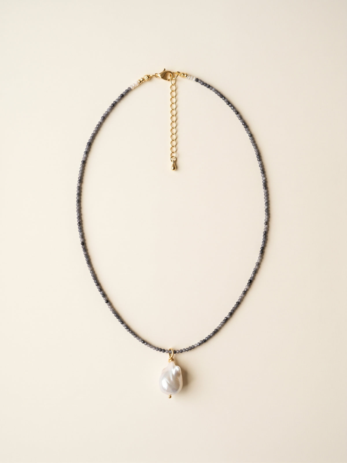 Lady Enigma Sapphire & Baroque Pearl