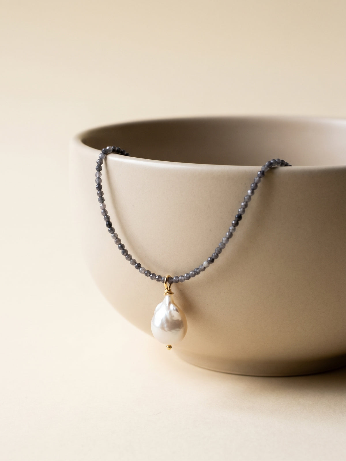 Lady Enigma Sapphire & Baroque Pearl