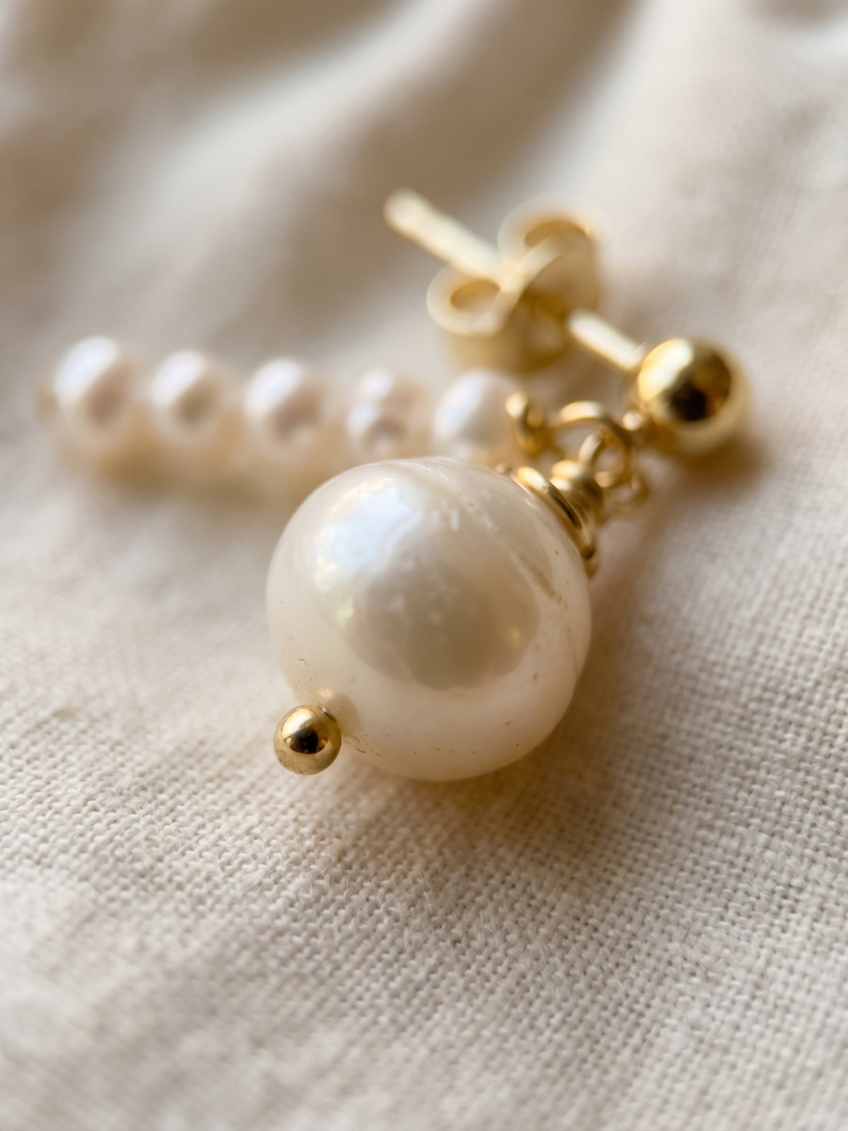 The Scene Stealer Pearl Earrings
