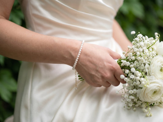 The Grace Freshwater Pearl Bracelet (3.5–4 mm)
