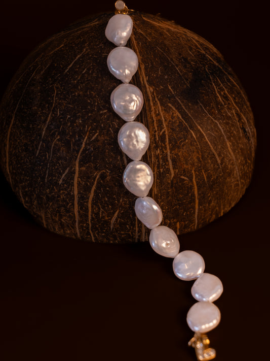 Luna Coin Pearl Bracelet