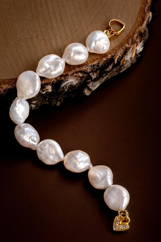 Luna Coin Pearl Bracelet