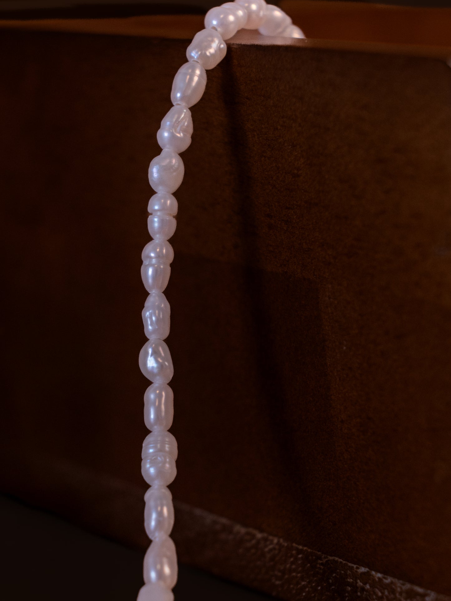 Gold Filled Magnetic Clasp Pearl Necklace