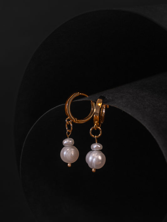 Ivory Pearl Drop Earrings