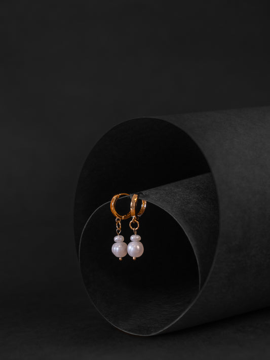 Ivory Pearl Drop Earrings